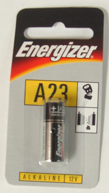 ALKALINE A23 12V BATTERY